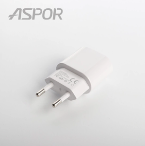Мережевий зарядний пристрій Aspor A818 Plus (2.4A iQ) + USB кабель Type-C- білий