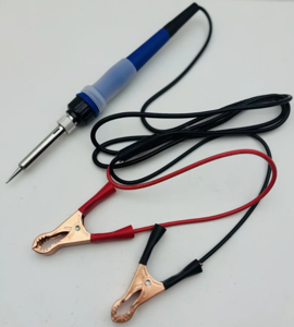 Паяльник HandsKit 901, 12-24V, 40W, з затискачами акум.