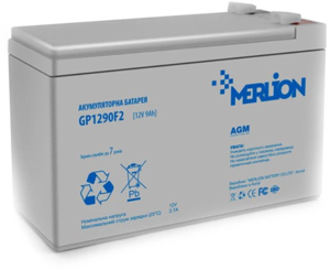 Акумуляторна  батарея MERLION AGM 12V 9 Ач