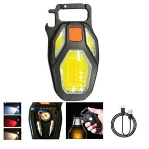 Ліхтар MULTI FUNCTIONAL LL-203-COB ULTRA( white+yellow +red), (ЧЕРВОНЕ СВІТЛО) multitool, Li-Ion аккум., магнит, карабин, отвертка